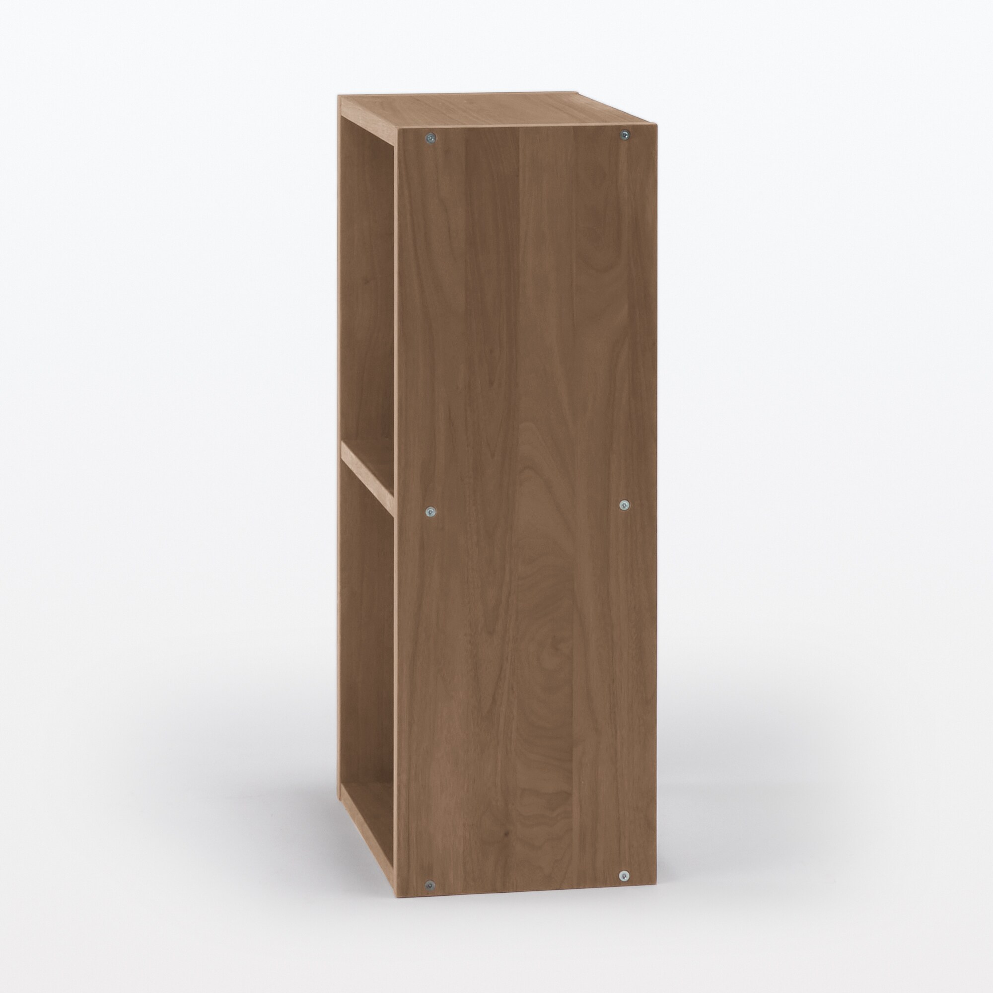 スタッキングシェルフ・２段・ウォールナット材