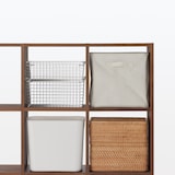 スタッキングシェルフ・２段・ウォールナット材