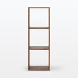 スタッキングシェルフ・３段・ウォールナット材