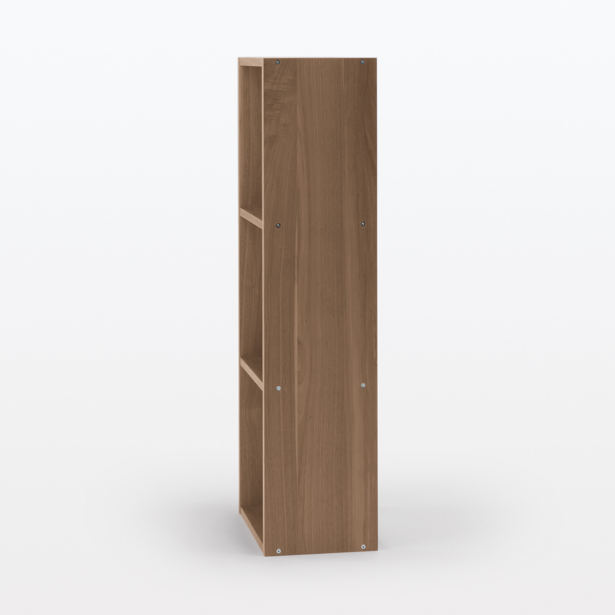 スタッキングシェルフ・３段・ウォールナット材