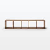 スタッキングシェルフ・５段・ウォールナット材