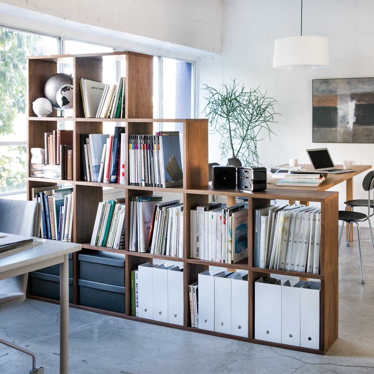 スタッキングシェルフ・追加２段・ウォールナット材