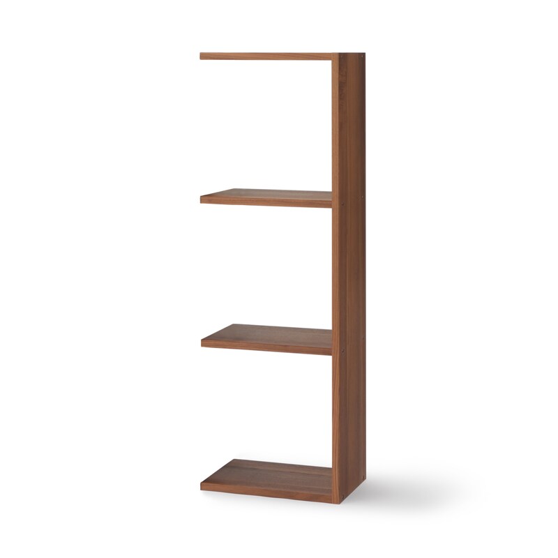 スタッキングシェルフ・追加3段・ウォールナット材 | 無印良品 