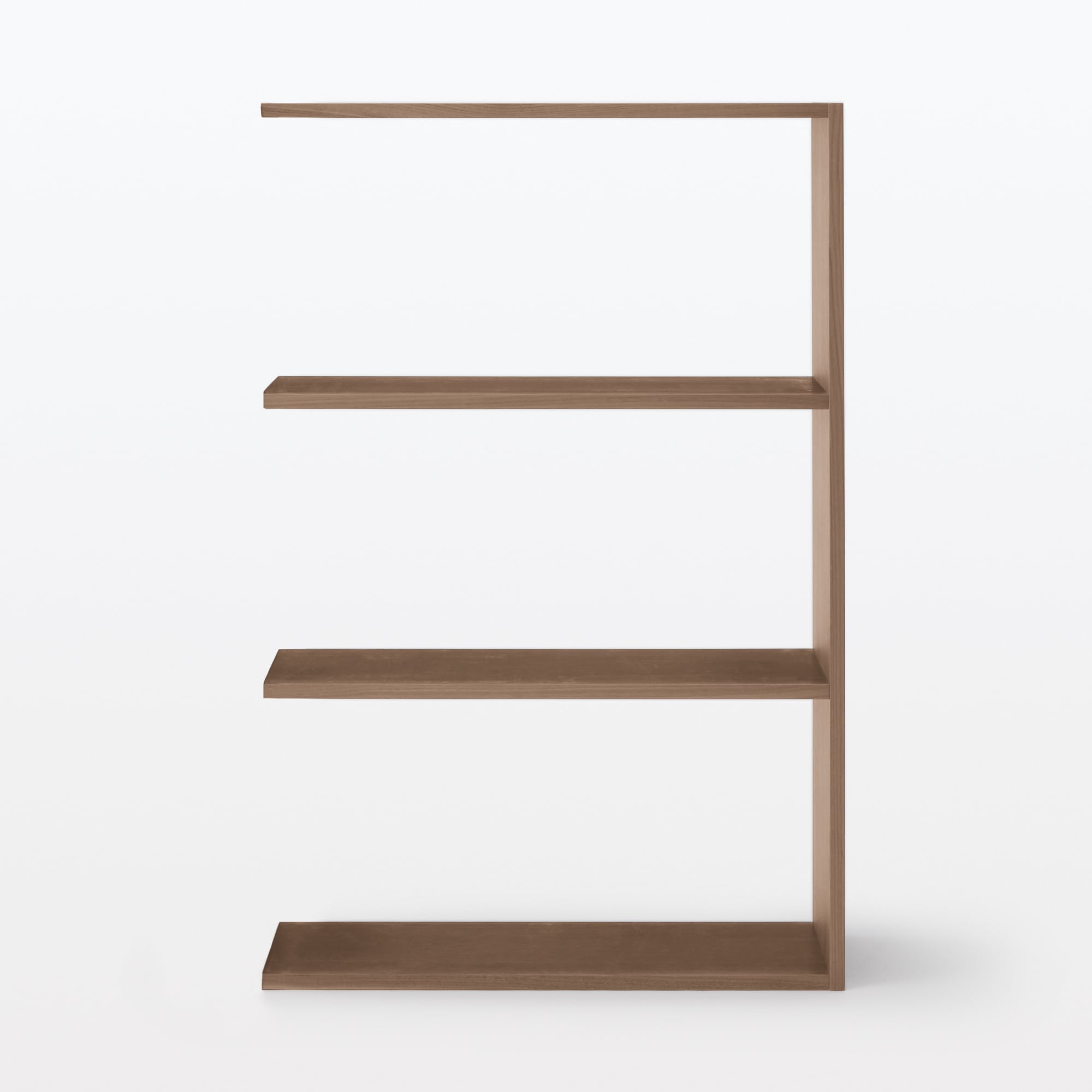 無印良品 スタッキングワイドシェルフ　追加３段 スタッキングシェルフ・ワイド・追加3段・オーク材 | 無印良品