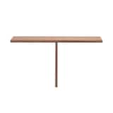 スタッキングシェルフ５段用２列オープン型用追加棚／ウォールナット材