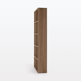 スタッキングシェルフセット・５段×２列・ウォールナット材