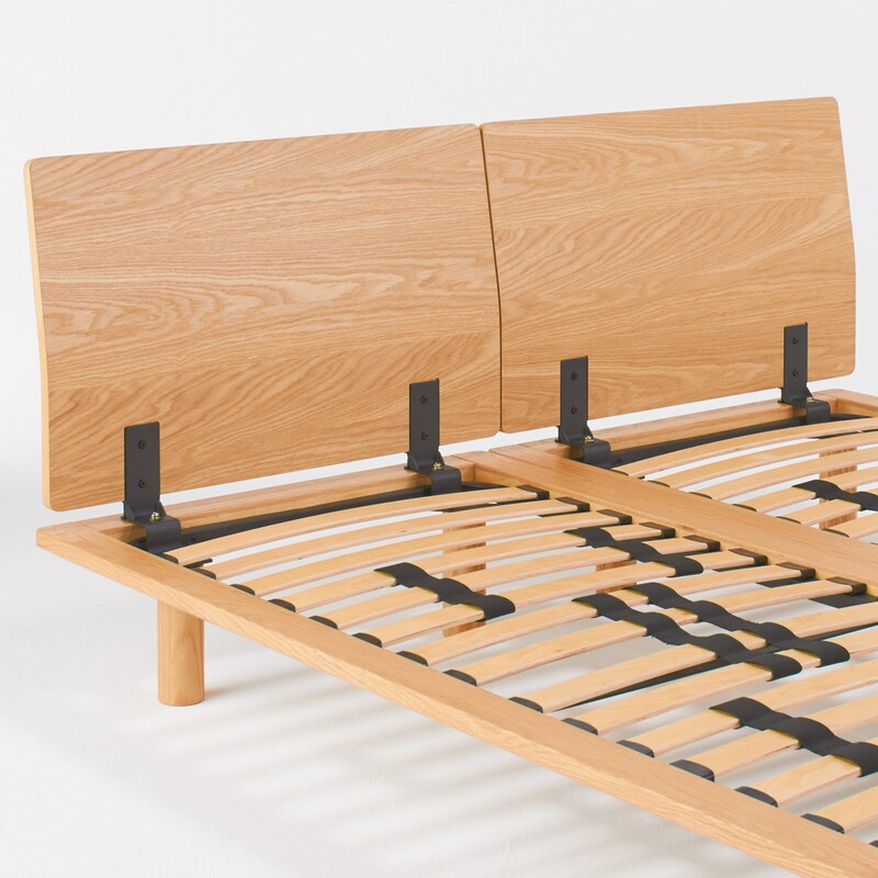 ベッドフレーム・スモール・オーク材 | 無印良品 