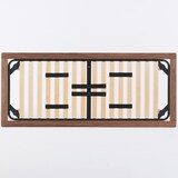 ベッドフレーム・スモール・ウォールナット材