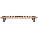 ベッドフレーム・スモール・ウォールナット材