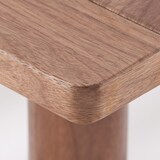 ベッドフレーム・シングル・ウォールナット材