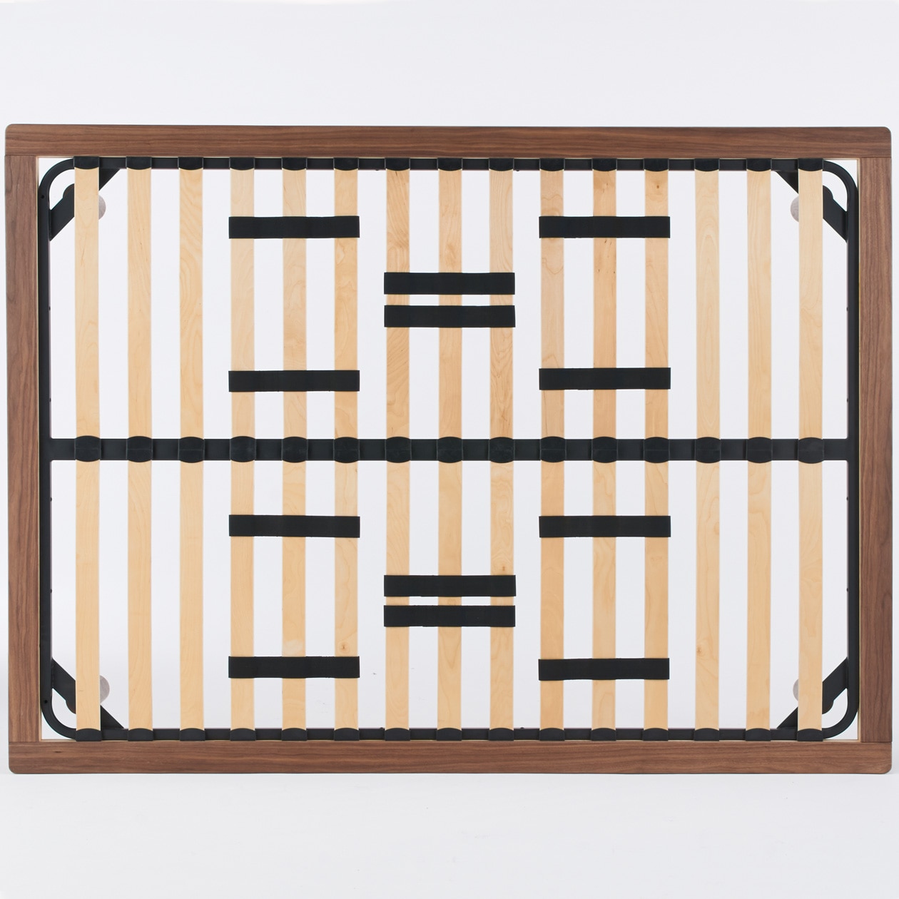 ベッドフレーム・ダブル・ウォールナット材