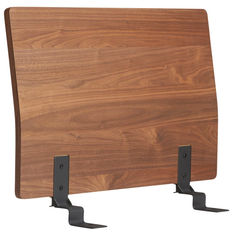 ベッドフレーム用ヘッドボード・スモール・ウォールナット材 | 無印良品 