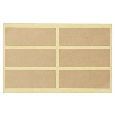 ポリプロピレン収納用インデックスシール