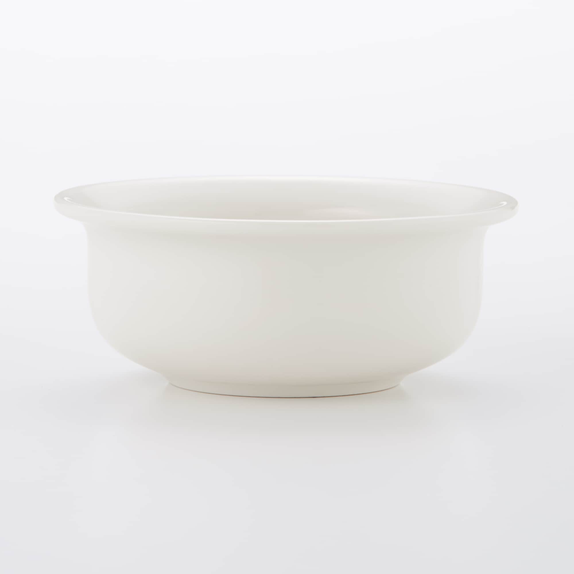 磁器ベージュ　カレーポット