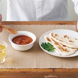 磁器ベージュ　カレーポット