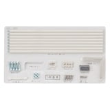 【パーツ】スタッキングシェルフ５段用３列オープン型追加セット用ブリスターパック