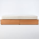 収納ベッド・シングル・オーク材