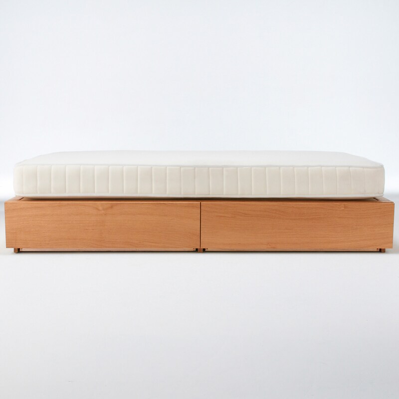 収納ベッド・シングル・オーク材 | 無印良品 