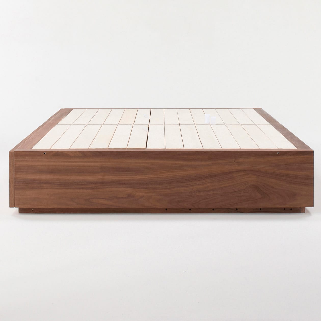 収納ベッド・セミダブル・オーク材