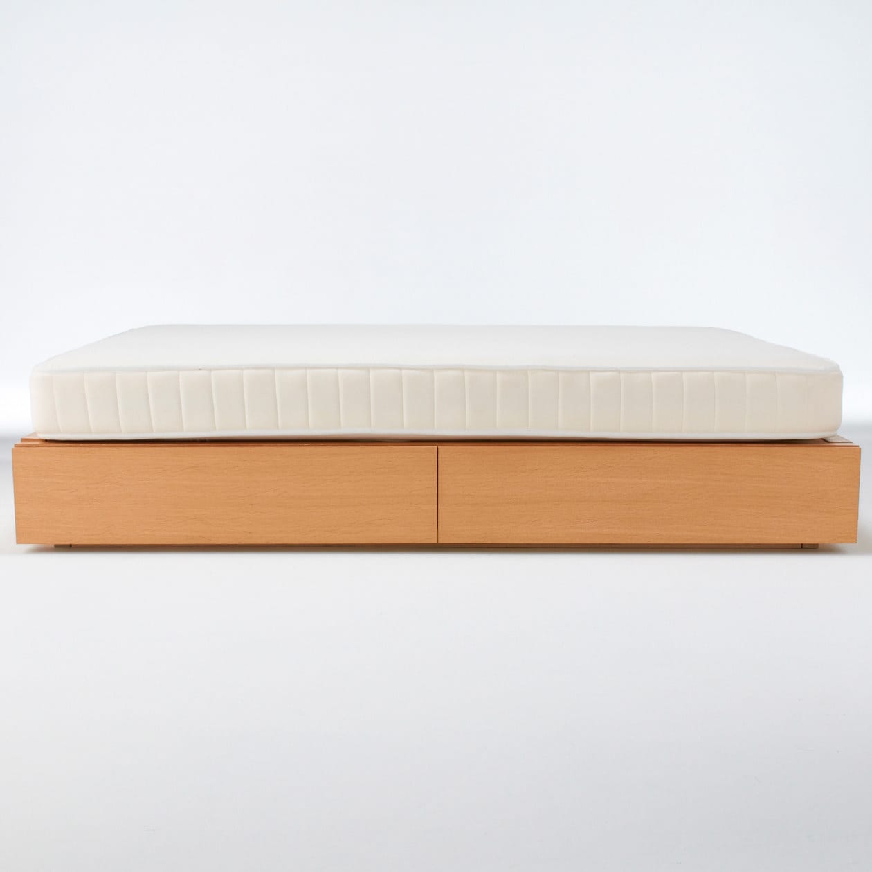 収納ベッド・セミダブル・オーク材