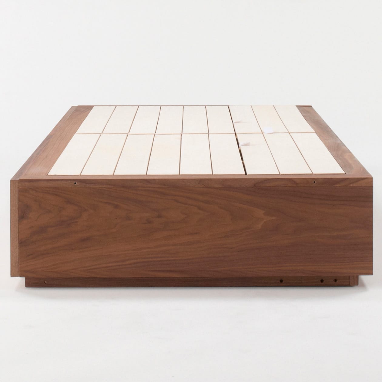 収納ベッド・スモール・ウォールナット材