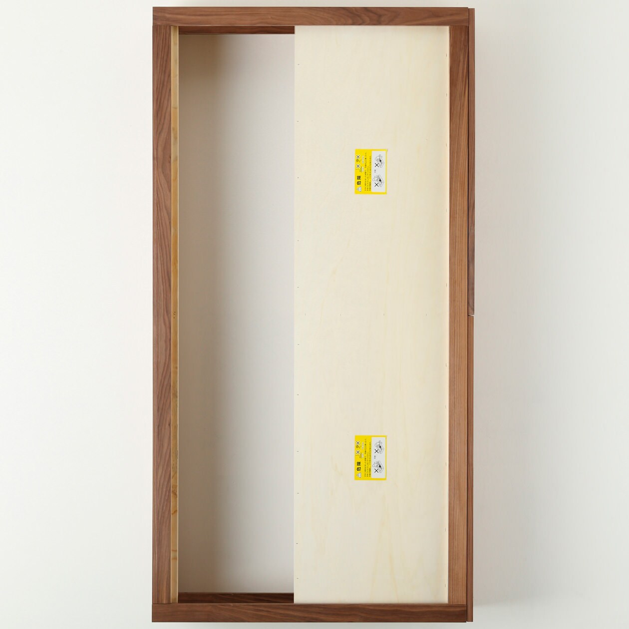 収納ベッド・シングル・ウォールナット材