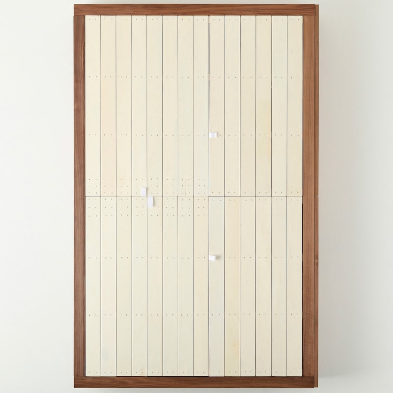 収納ベッド・セミダブル・ウォールナット材 | 無印良品