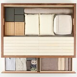 収納ベッド・ダブル・ウォールナット材