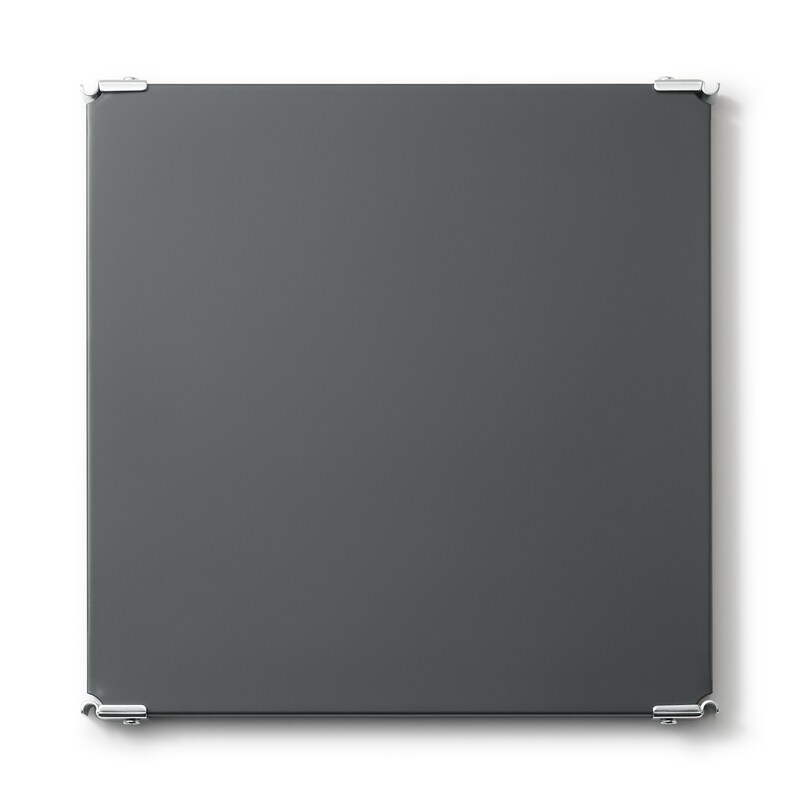 ステンレスユニットシェルフ用・追加棚・ダークグレー | 無印良品 