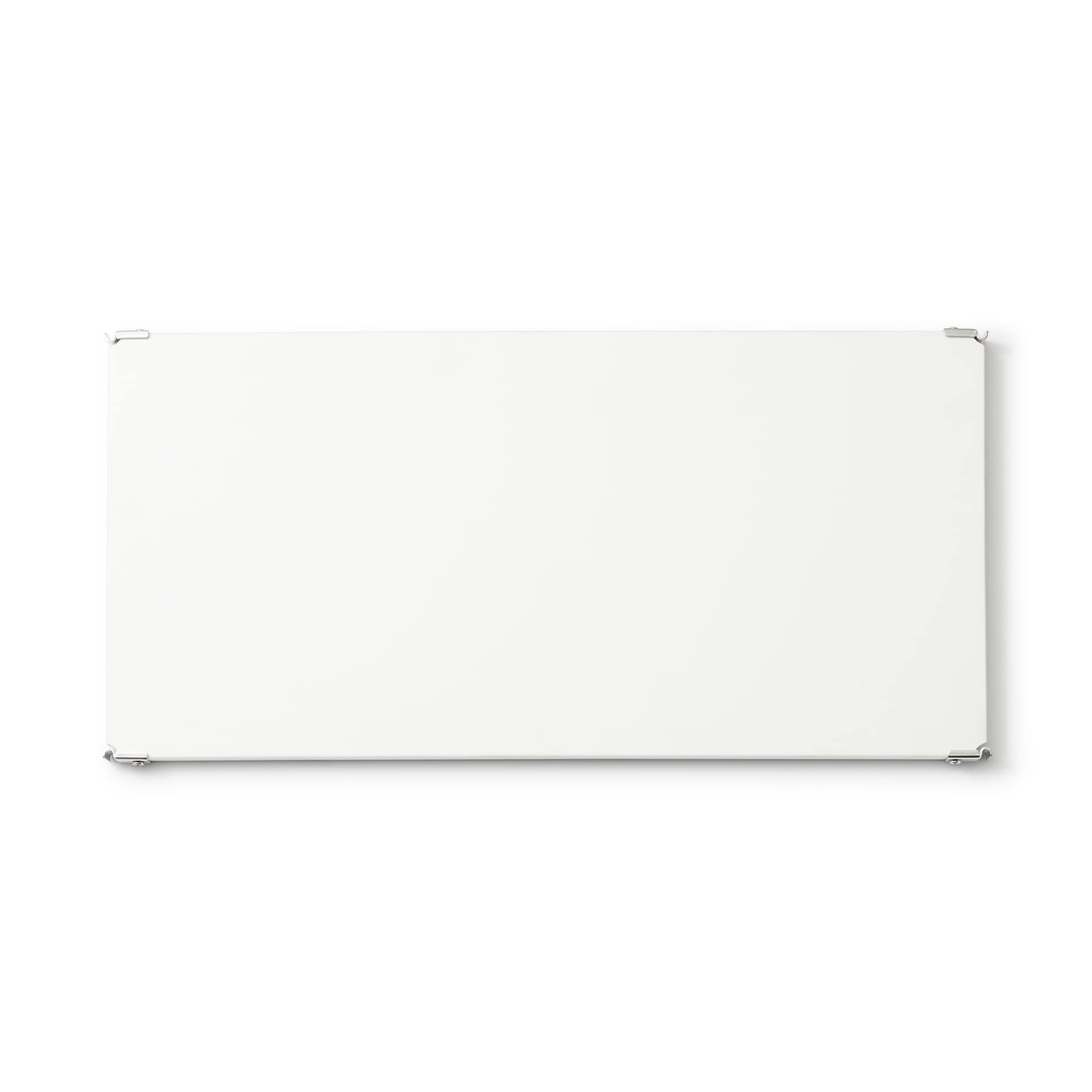 ステンレスユニットシェルフ用・追加棚・ライトグレー | 無印良品