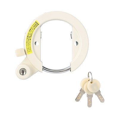 両面ディンプル式後輪錠