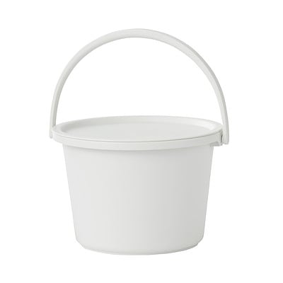 ポリプロピレンバケツ・フタ付（７．５Ｌ）