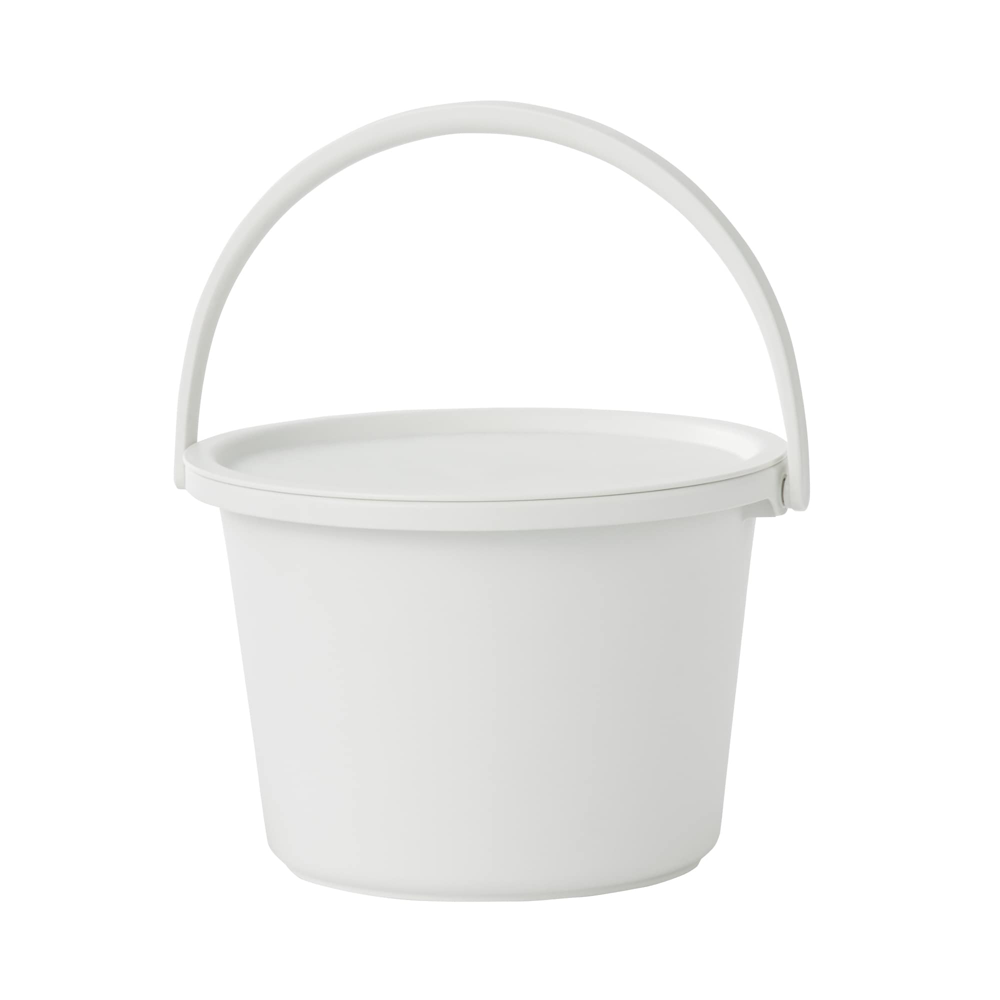 ポリプロピレンバケツ・フタ付（7．5L） | 無印良品