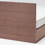 収納ベッド用ヘッドボード・スモール・ウォールナット材