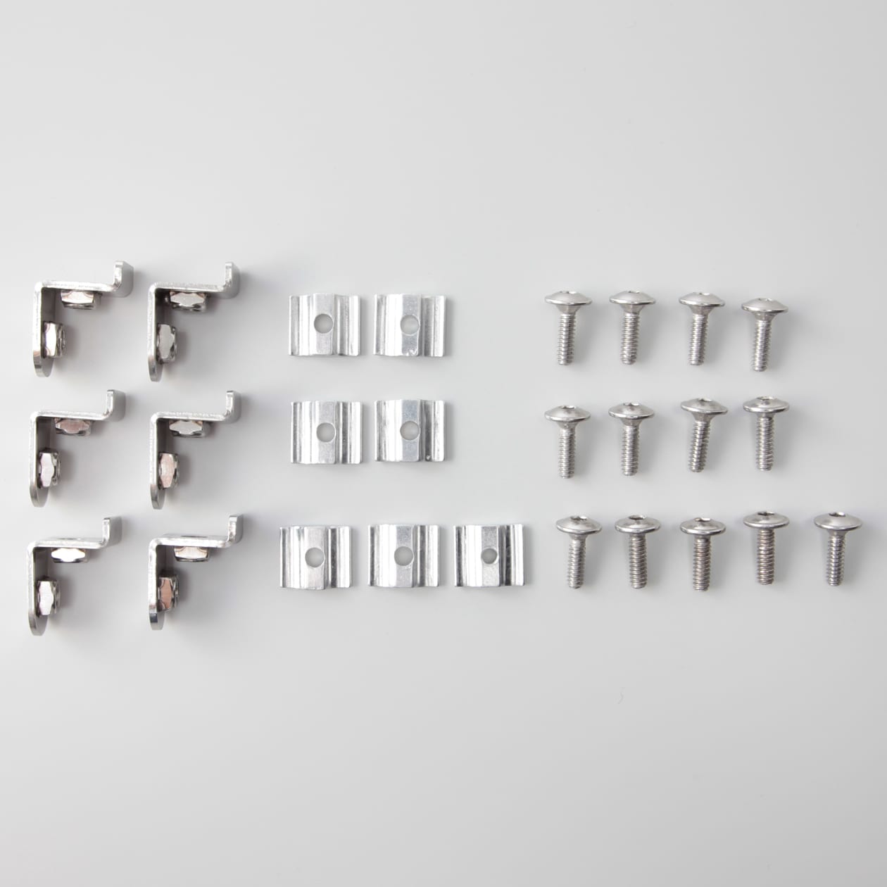 ステンレスユニットシェルフ用・クロスバー（中）セット