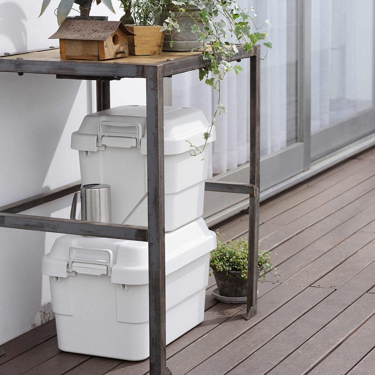 ポリプロピレン頑丈収納ボックス・大