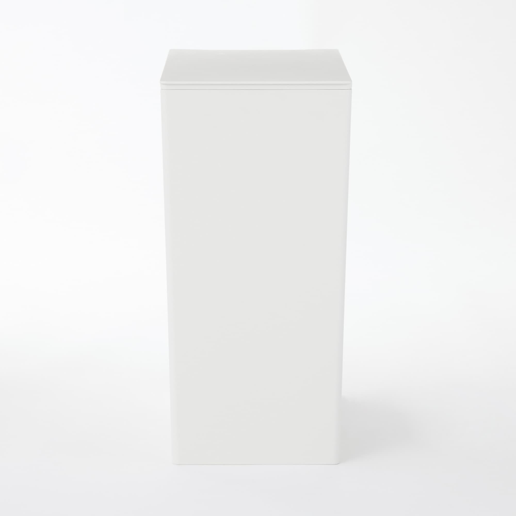 ポリプロピレンごみ箱・角型・袋止め付／大（約１１Ｌ）