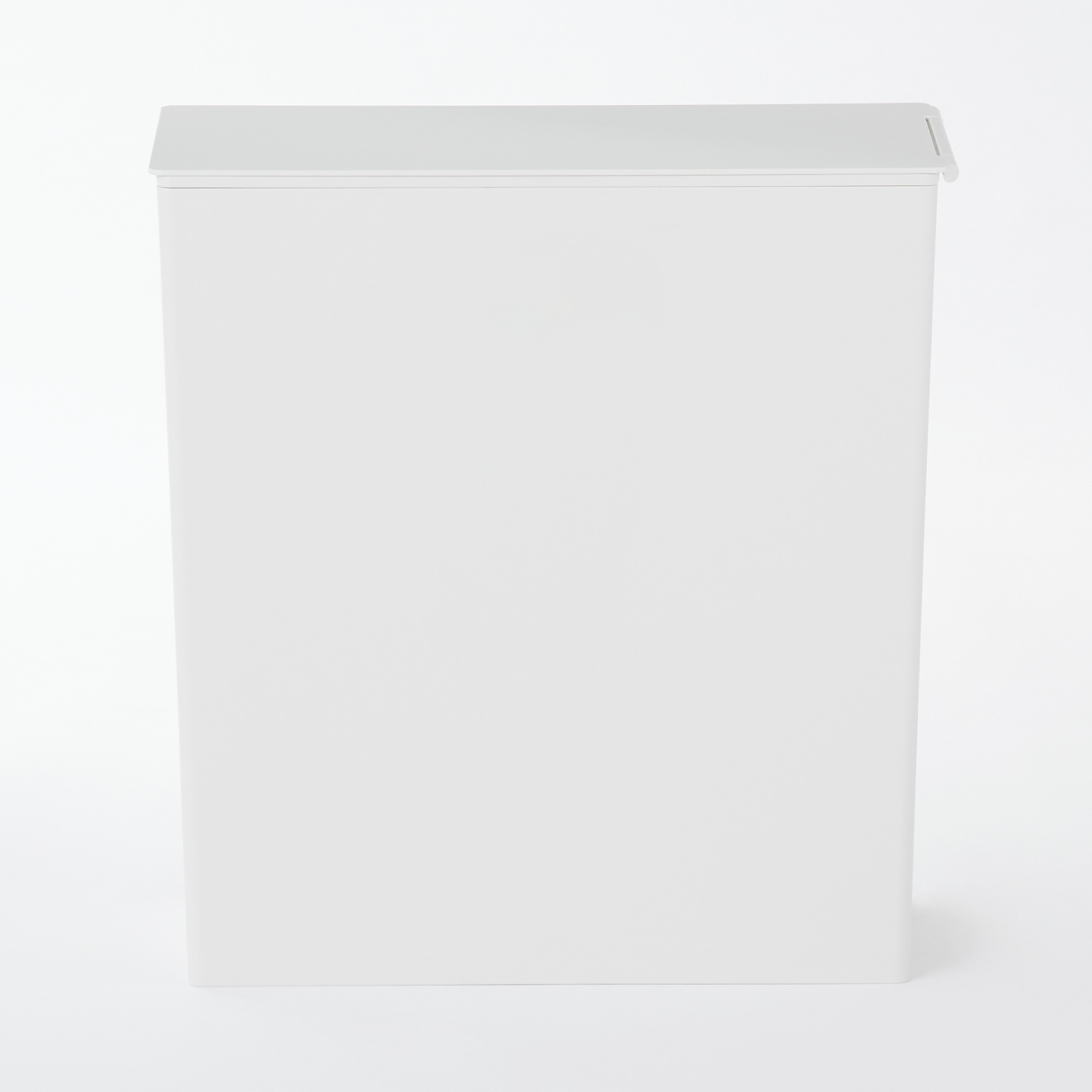 ポリプロピレンごみ箱・角型・袋止め付／大（約１１Ｌ）