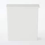 ポリプロピレンごみ箱・角型・袋止め付／小（約３Ｌ）