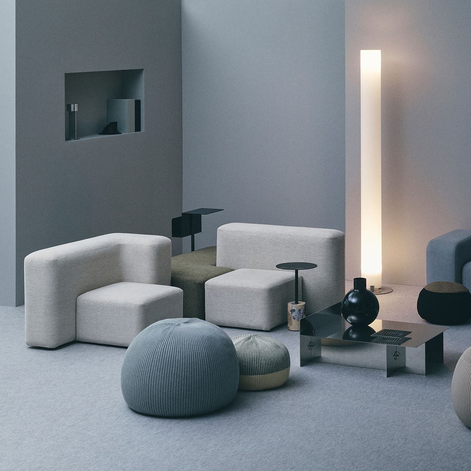 ◇廃盤◇MUJI 無印良品 idee mono サイドテーブル スチール グレー IDEE］MONO TABLE BLACK | 無印良品