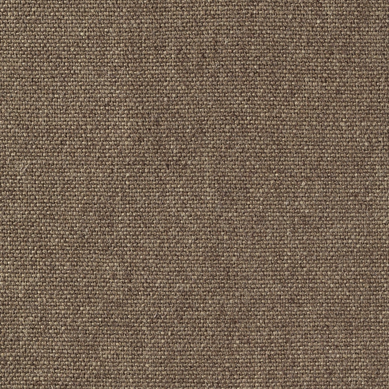 麻綿平織ソファ本体ヘッドレスト・３シーター用カバー／ブラウン