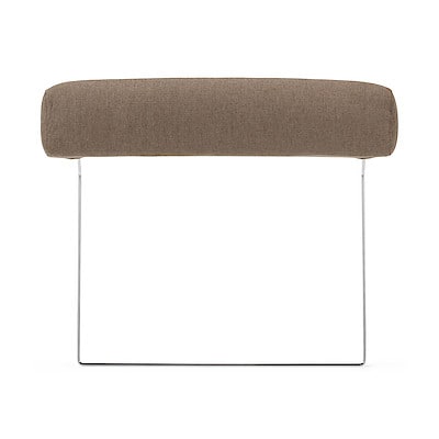 【カバー】麻綿平織ソファ本体ヘッドレスト・３シーター用カバー