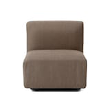 麻綿平織ユニットソファアームレス小用カバー／ＢＲ