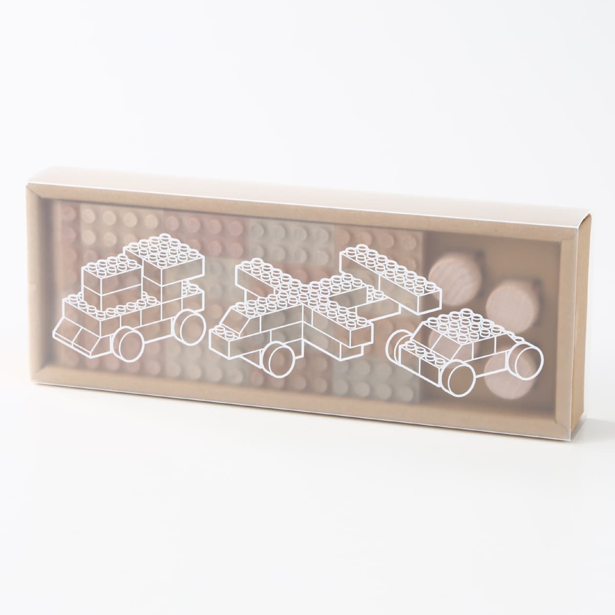 日本の木のおもちゃ＿木のブロック・もくロック・小