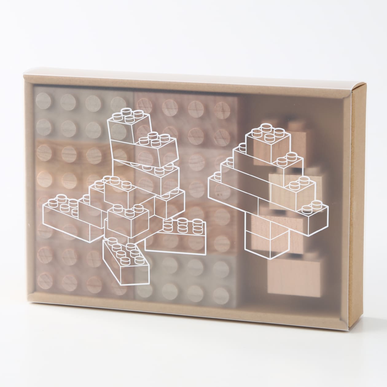 日本の木のおもちゃ＿木のブロック・もくロック・大