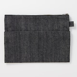 デニム小物ケース・平型