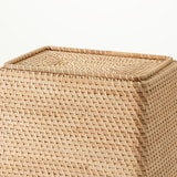 重なるラタン長方形バスケット・特大