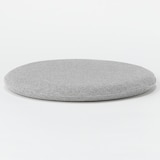 ウレタンフォーム低反発シートクッション丸型／杢グレー