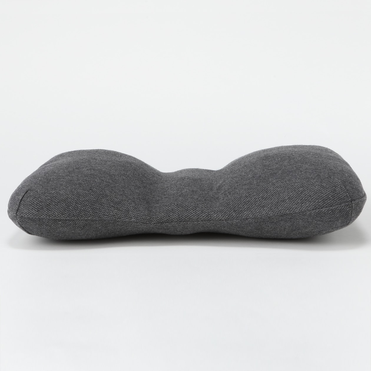 ウレタンフォーム背あてクッション／杢チャコール