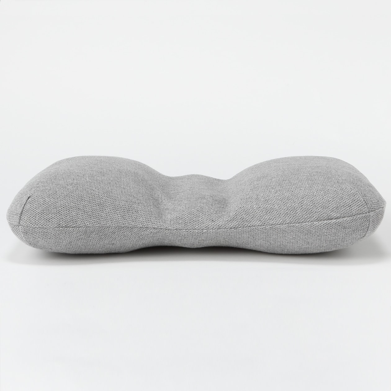 ウレタンフォーム背あてクッション／杢グレー | 無印良品